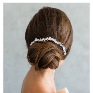 NWT Sterling Silver Delphina Halo Hair Comb